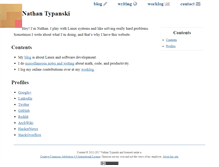 Tablet Screenshot of nathantypanski.com